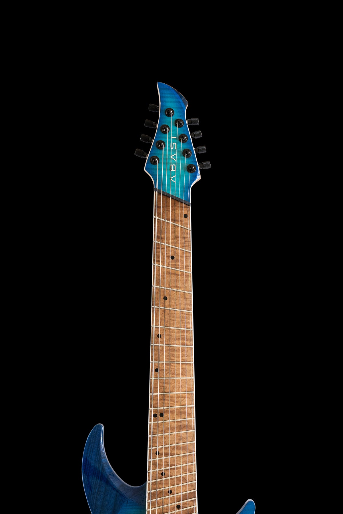 ĒMI 8 // MASTER SERIES // CUSTOM // OCEANBURST [FLAMED MAPLE FB]