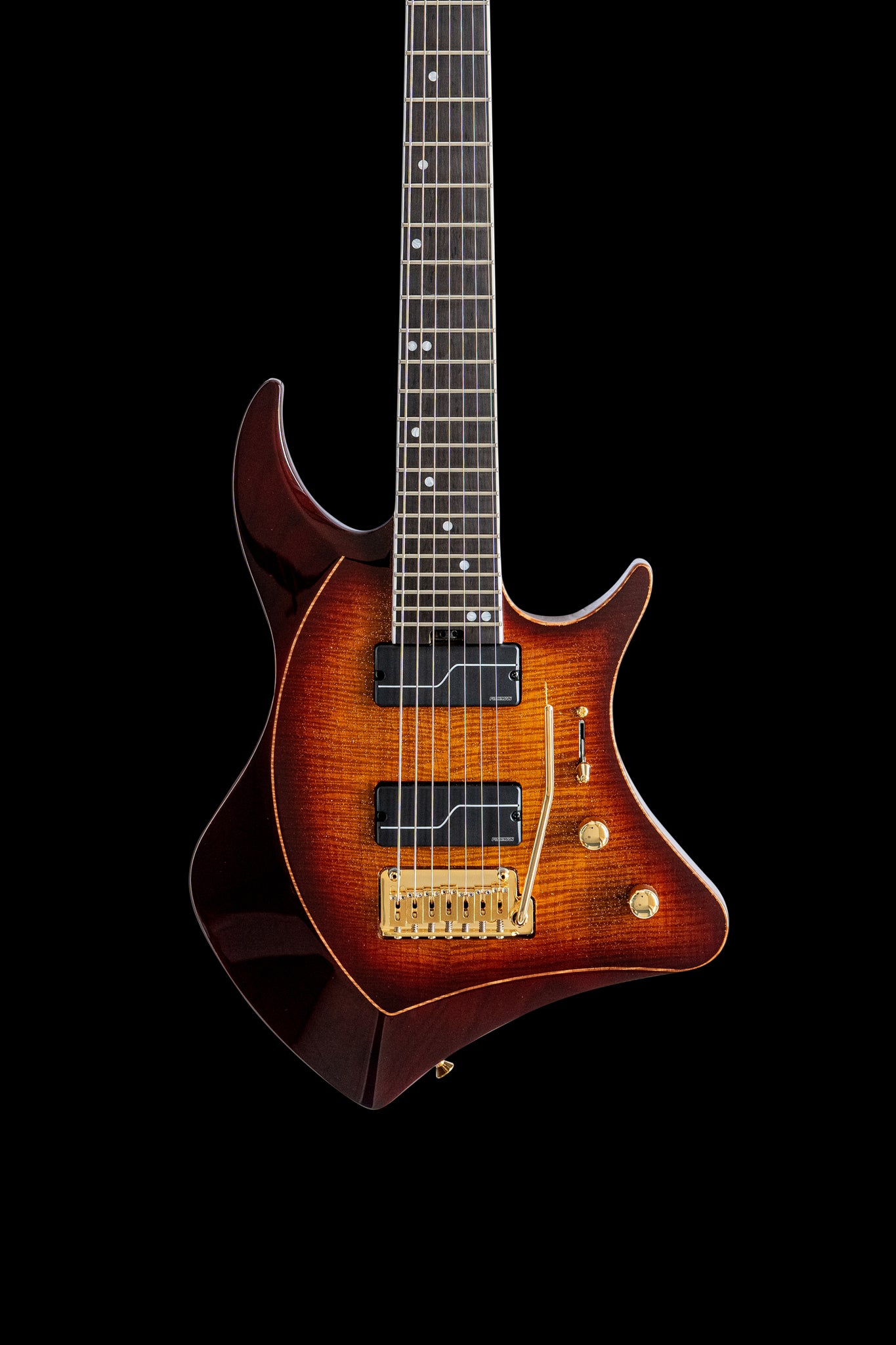 ĒMI 7 // CUSTOM // Autumnburst Goldleaf [Ebony FB]