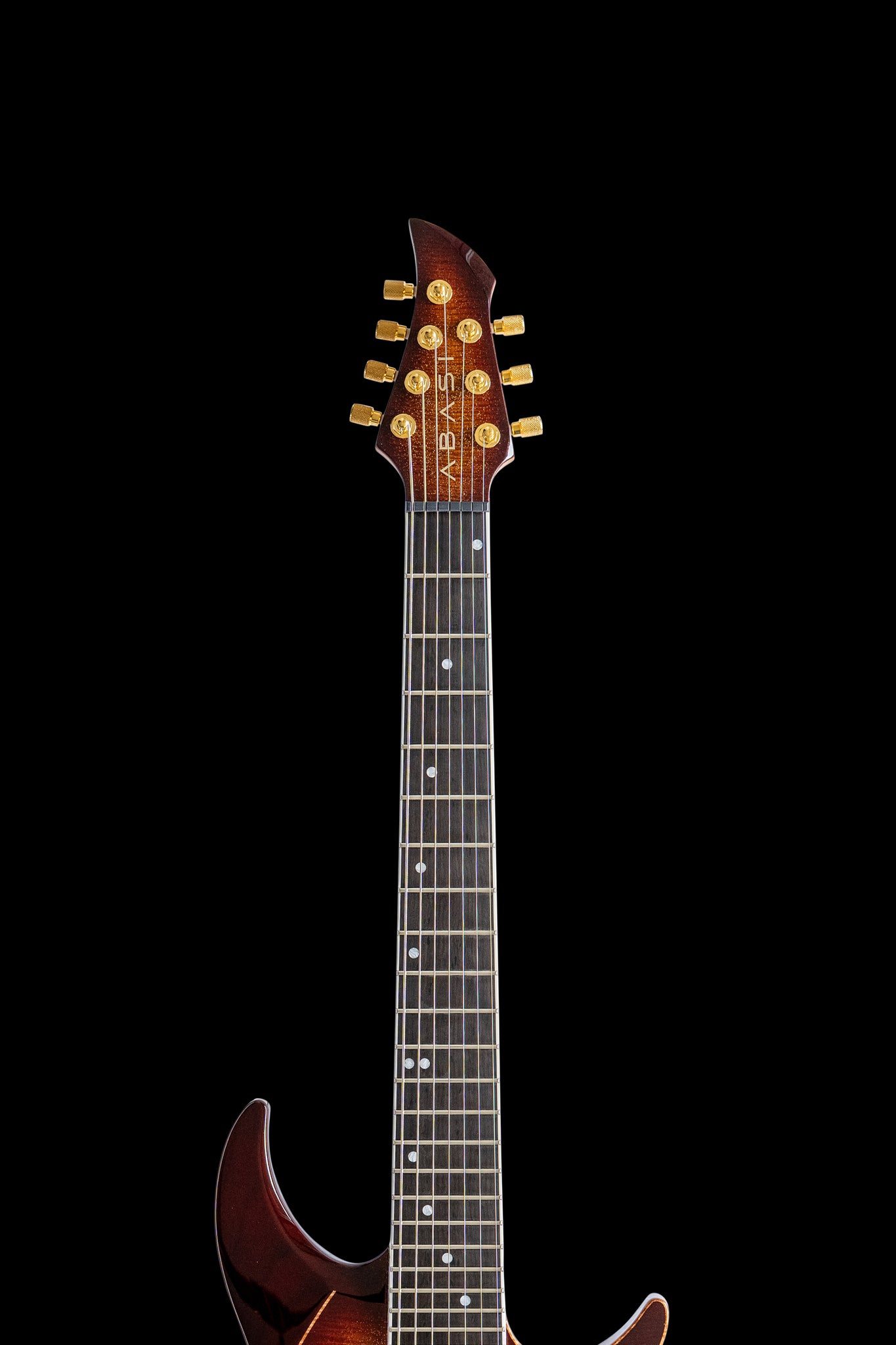 ĒMI 7 // CUSTOM // Autumnburst Goldleaf [Ebony FB]