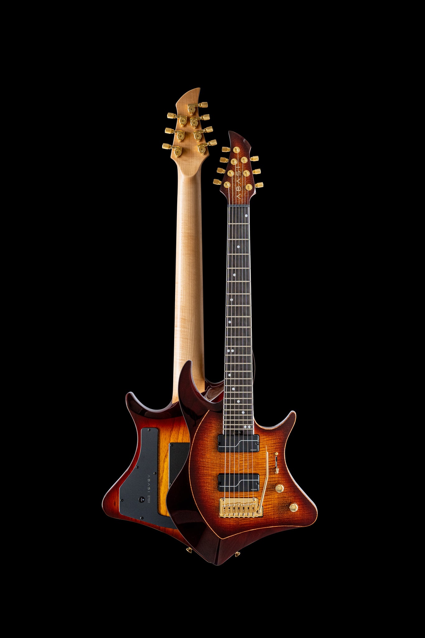 ĒMI 7 // CUSTOM // Autumnburst Goldleaf [Ebony FB]