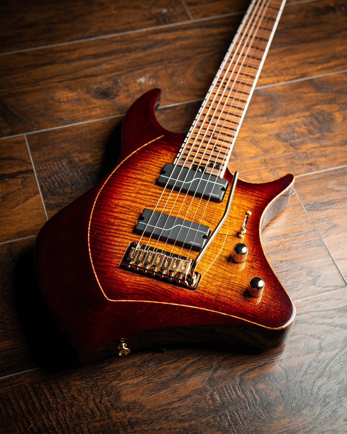 ĒMI 7 // CUSTOM // Autumnburst Goldleaf [Maple FB]