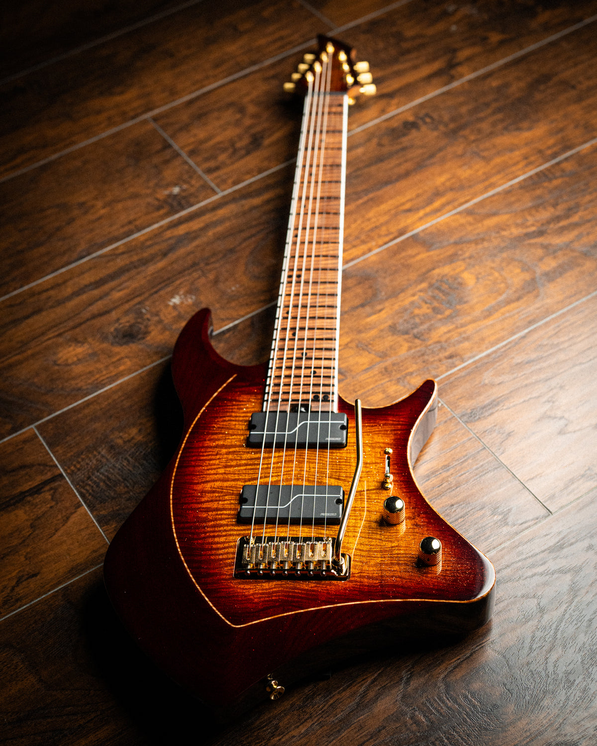 ĒMI 7 // CUSTOM // Autumnburst Goldleaf [Maple FB]