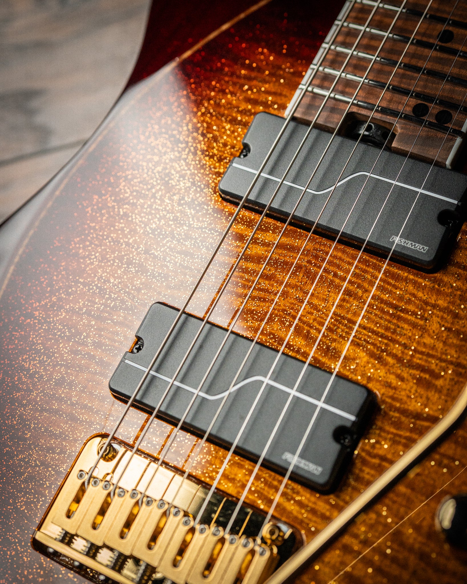 ĒMI 7 // CUSTOM // Autumnburst Goldleaf [Maple FB]