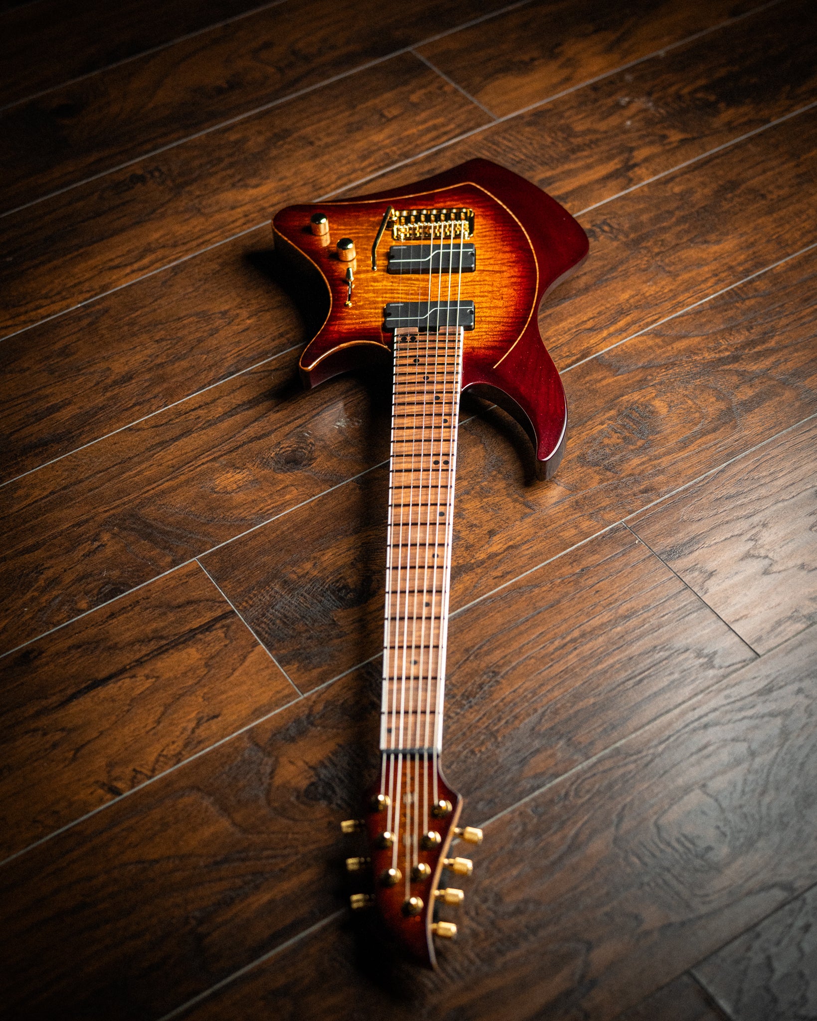 ĒMI 7 // CUSTOM // Autumnburst Goldleaf [Maple FB]