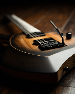 ĒMI 6 // CUSTOM // Spalted Blackburst [Ebony FB]