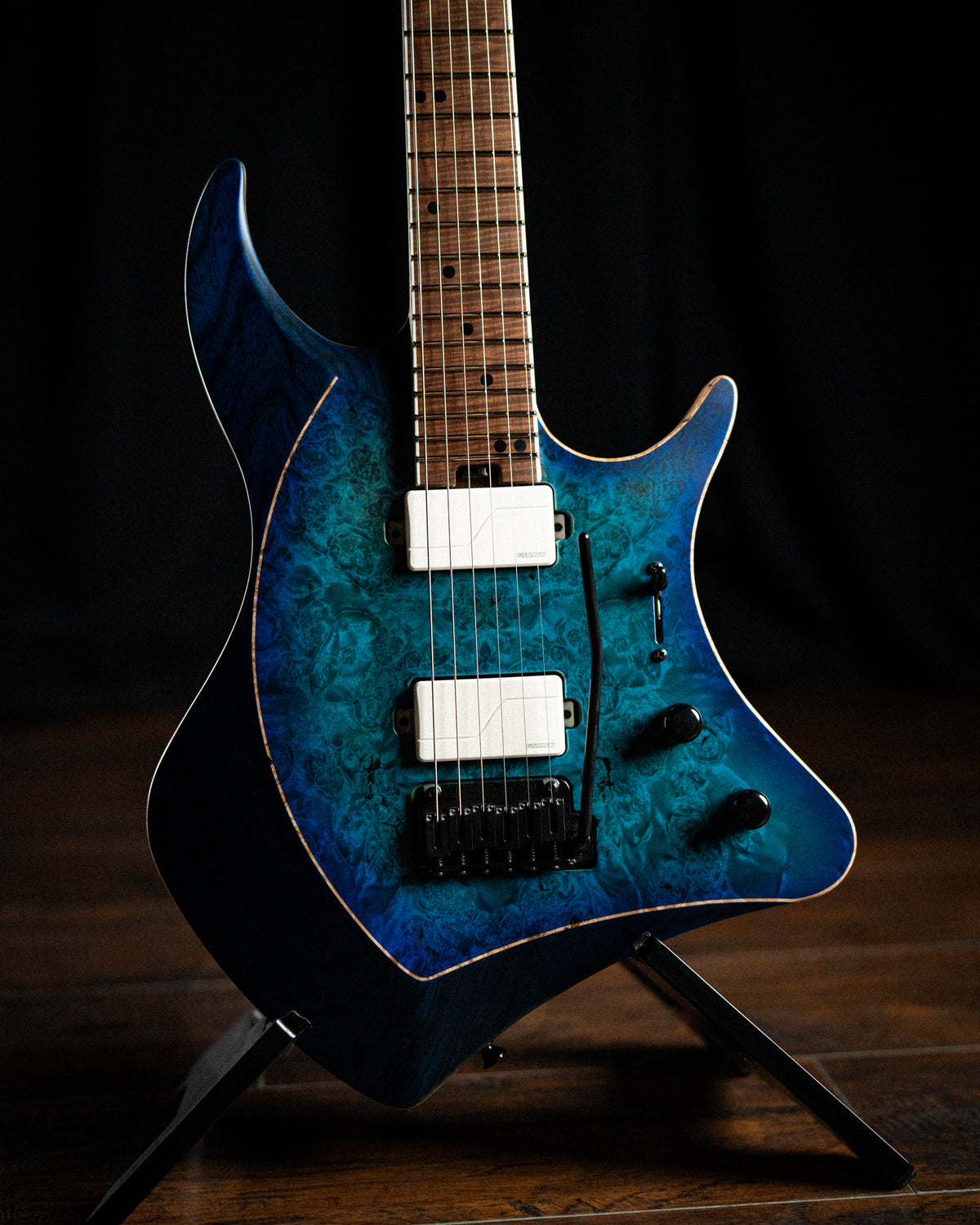 ĒMI 6 // CUSTOM // Oceanburst Burl