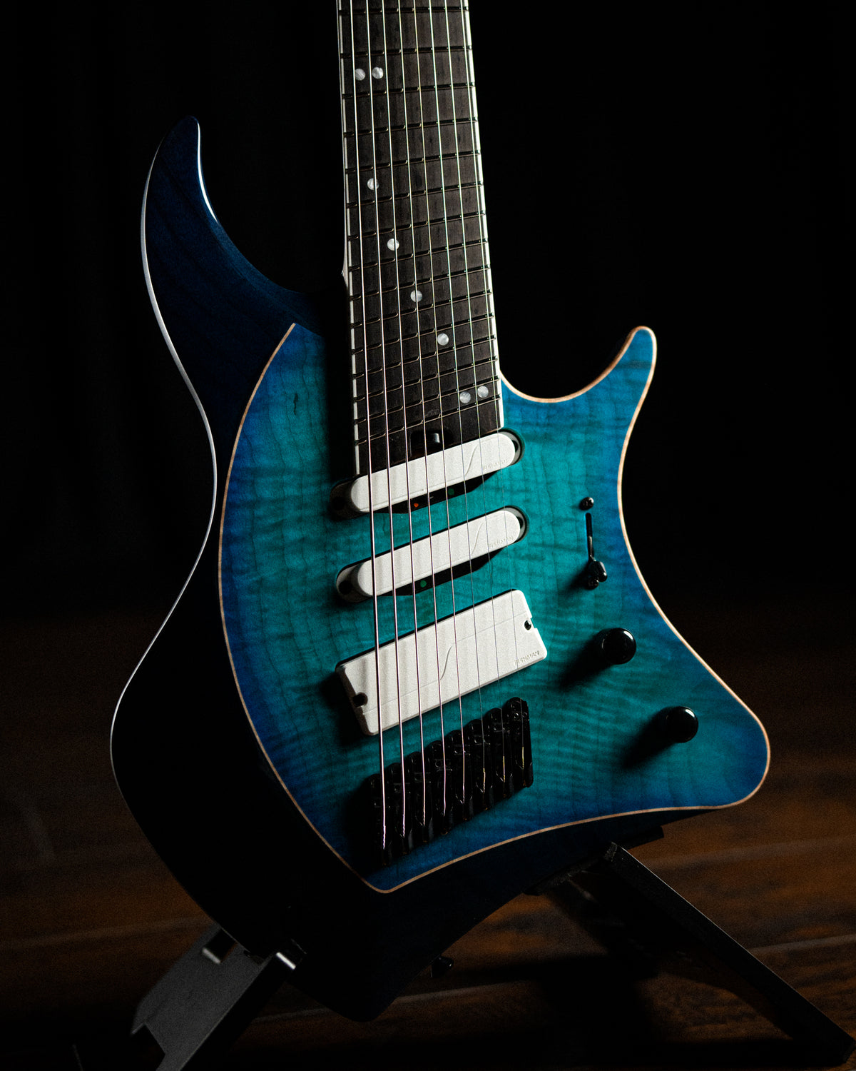 ĒMI 8 // CUSTOM // Oceanburst [Ebony FB]