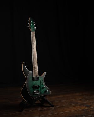 ĒMI 6 // CUSTOM // Emeraldburst Burl
