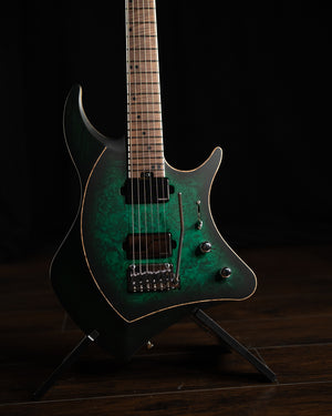 ĒMI 6 // CUSTOM // Emeraldburst Burl