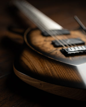 ĒMI 7 // CUSTOM // Spalted Blackburst [Ebony FB]