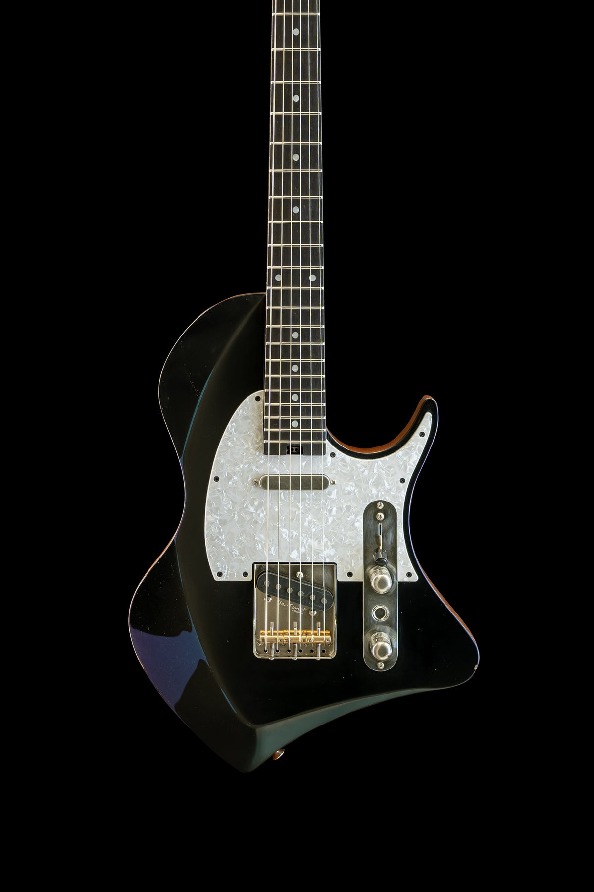 LARADA SPACE T // Black over Mystic Dream (Ebony FB) [2-Stage Relic]