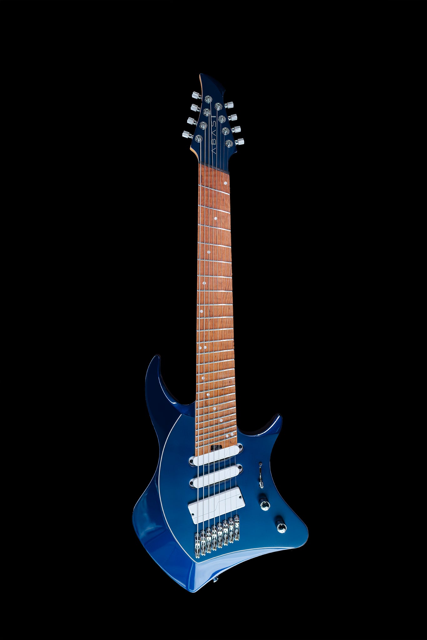 ĒMI 8 // MASTER SERIES // DJENTIAN BLUE (Korina Neck)