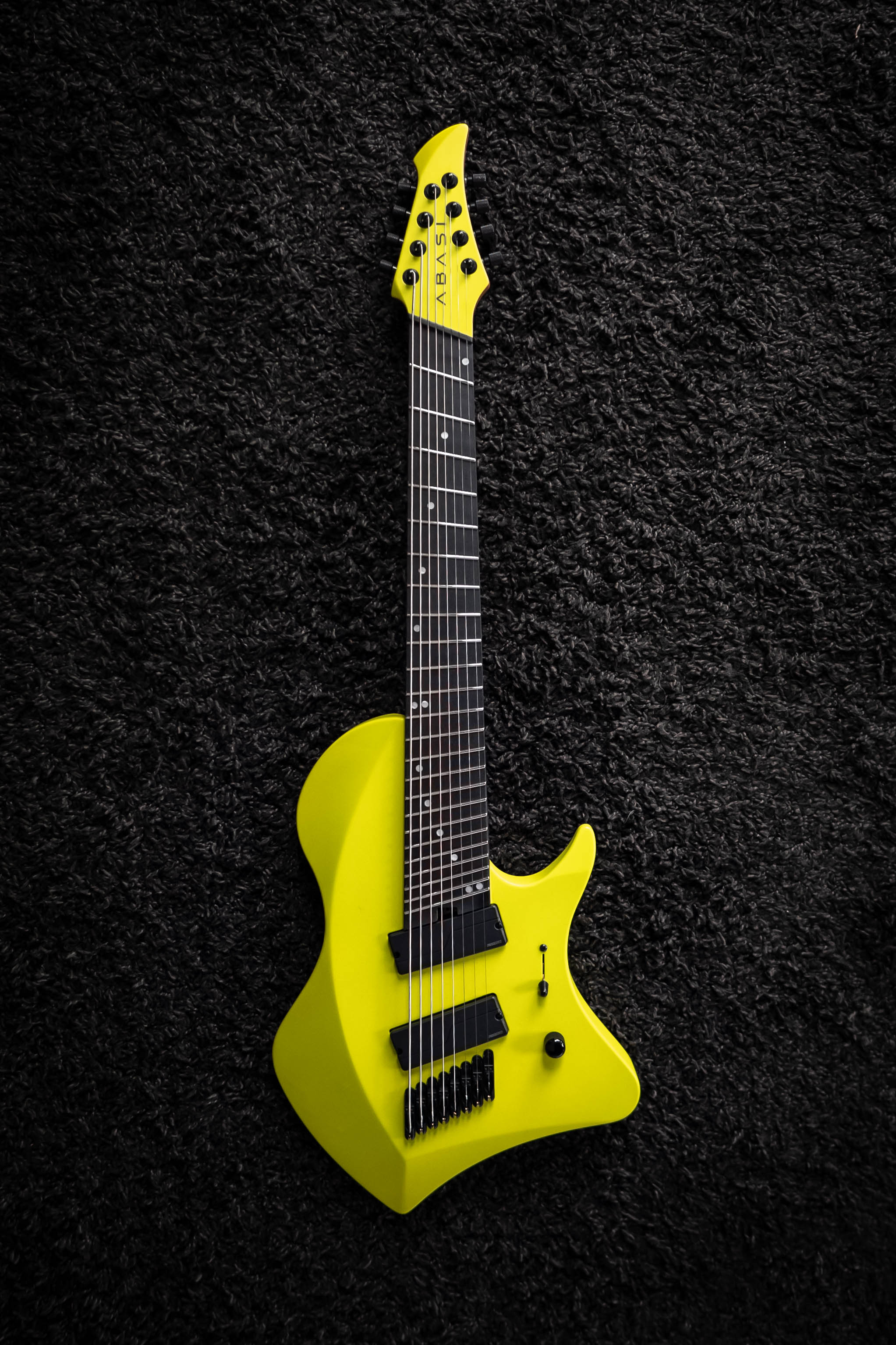 ギター Abasi Consepts LARADA8 LEGION LARADA 8 // Legion // Charcoal Burl [Old B-stock] - Abasi