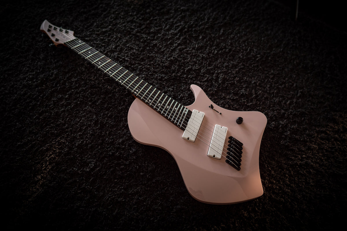 J Larada 7 // Shell Pink [Roasted Maple Neck + Ebony FB]