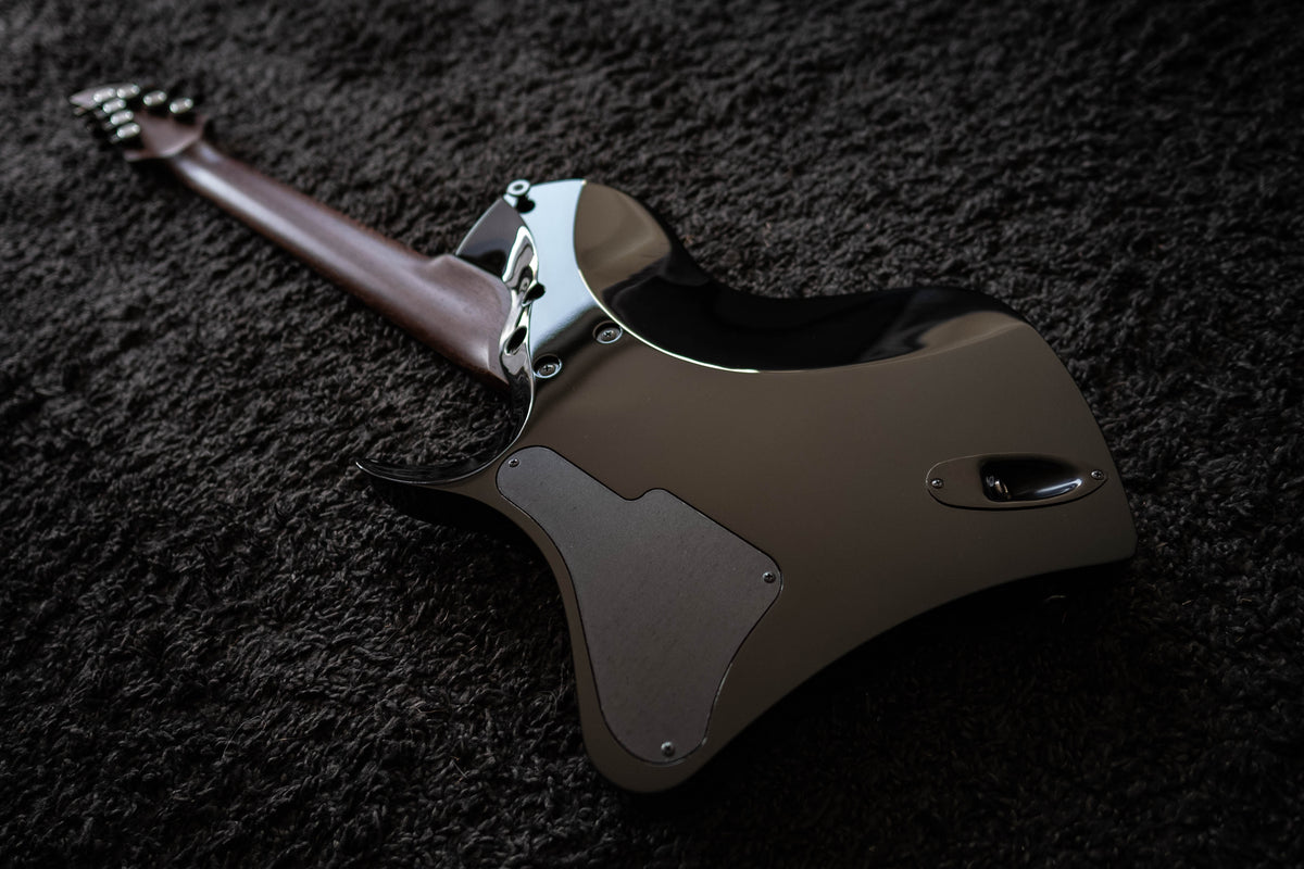 J Larada 7 // Black (White Pickups)