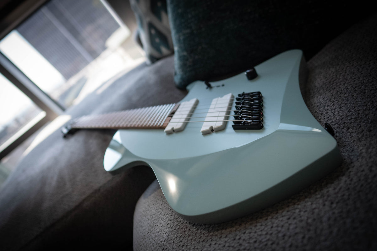 J Larada 7 // Sage (Roasted Maple FB + White PU)