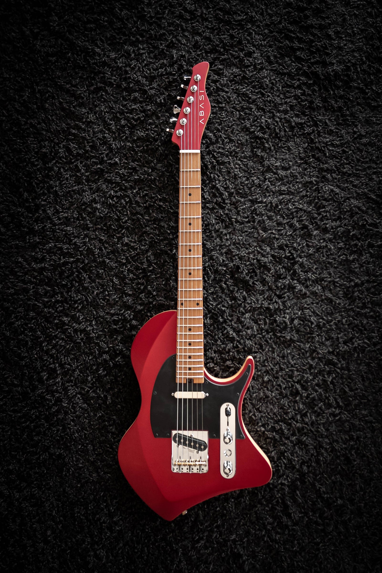 LARADA SPACE T // Sapphire Red (Roasted Maple FB)